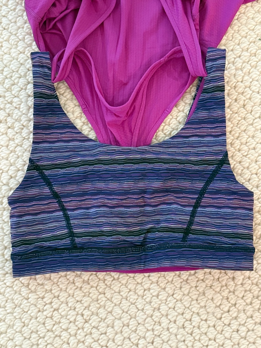 lululemon tank top with built in sports bra - Picture 3 of 4